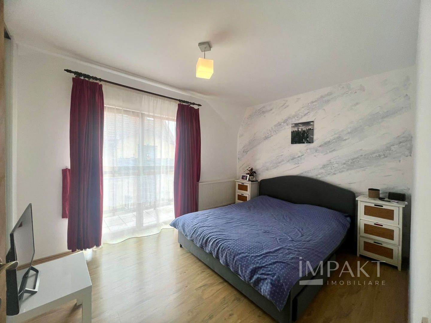 Apartament spatios cu 3 camere pe strada privata - Poză 3