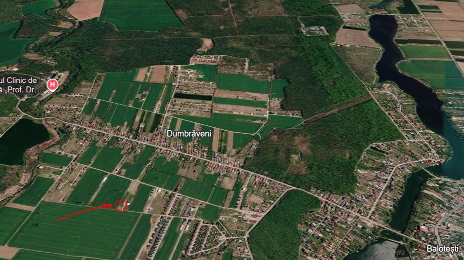 OCAZIE!Plata in rate!!Lot teren 400mp excelent pozitionat Dumbraveni! - Poză 2