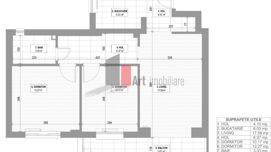 APARTAMENT 3 CAMERE MIHAI BRAVU - Poză 11