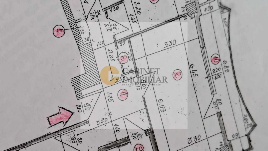 2 Camere - 70MP | Decomandat | Credit | Lujer - Bloc Evantai - Schiță 7