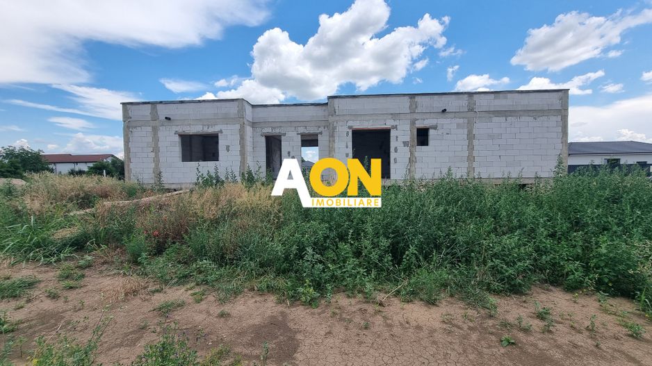 Casa la rosu, 5 camere, S+P, 547 mp teren, toate utilitatile, Cetate - Poză 1