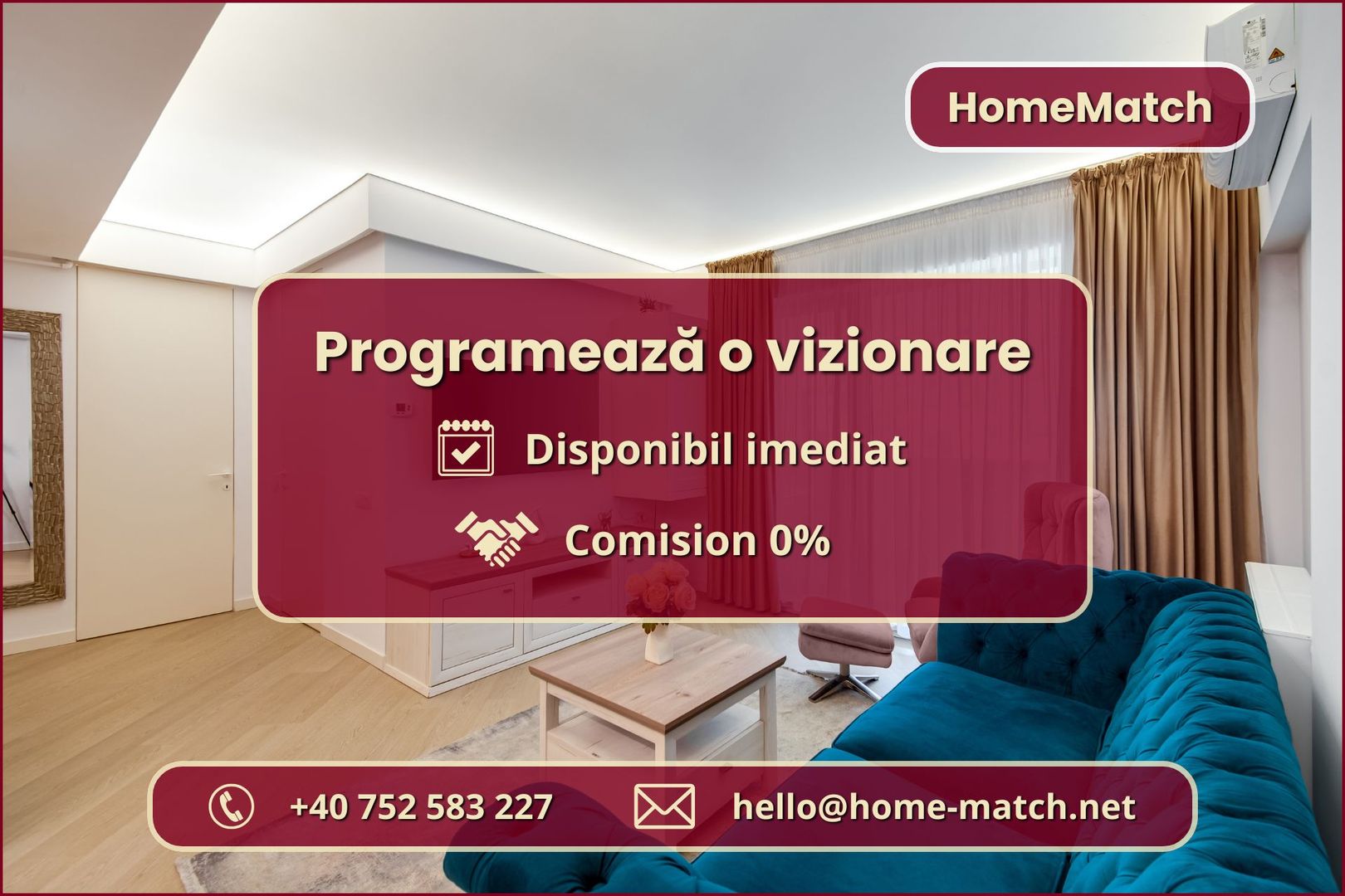 Cortina North || 2 dormitoare || Finisaje de lux || Comision 0 - Poză 17