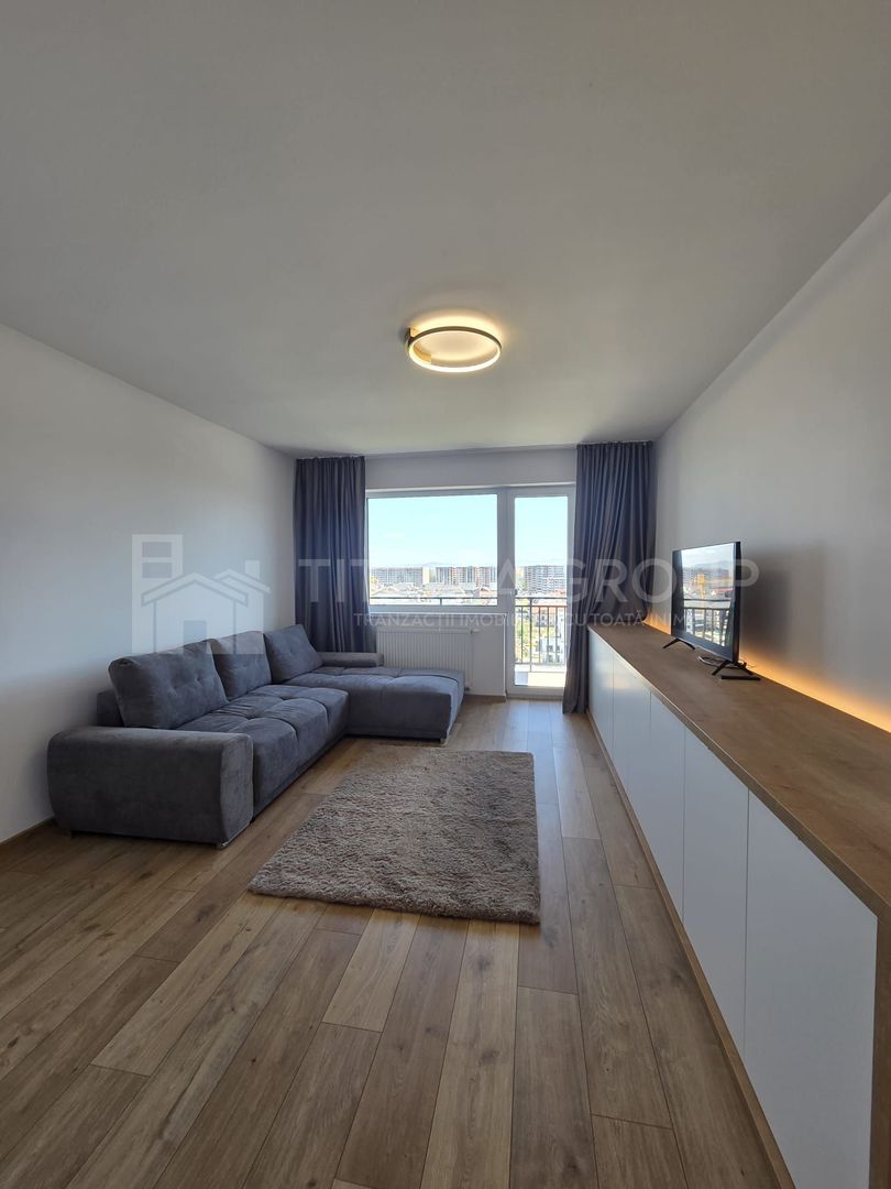 Apartament 3 camere, parcare, prima inchiriere, totul nou - Poză 2