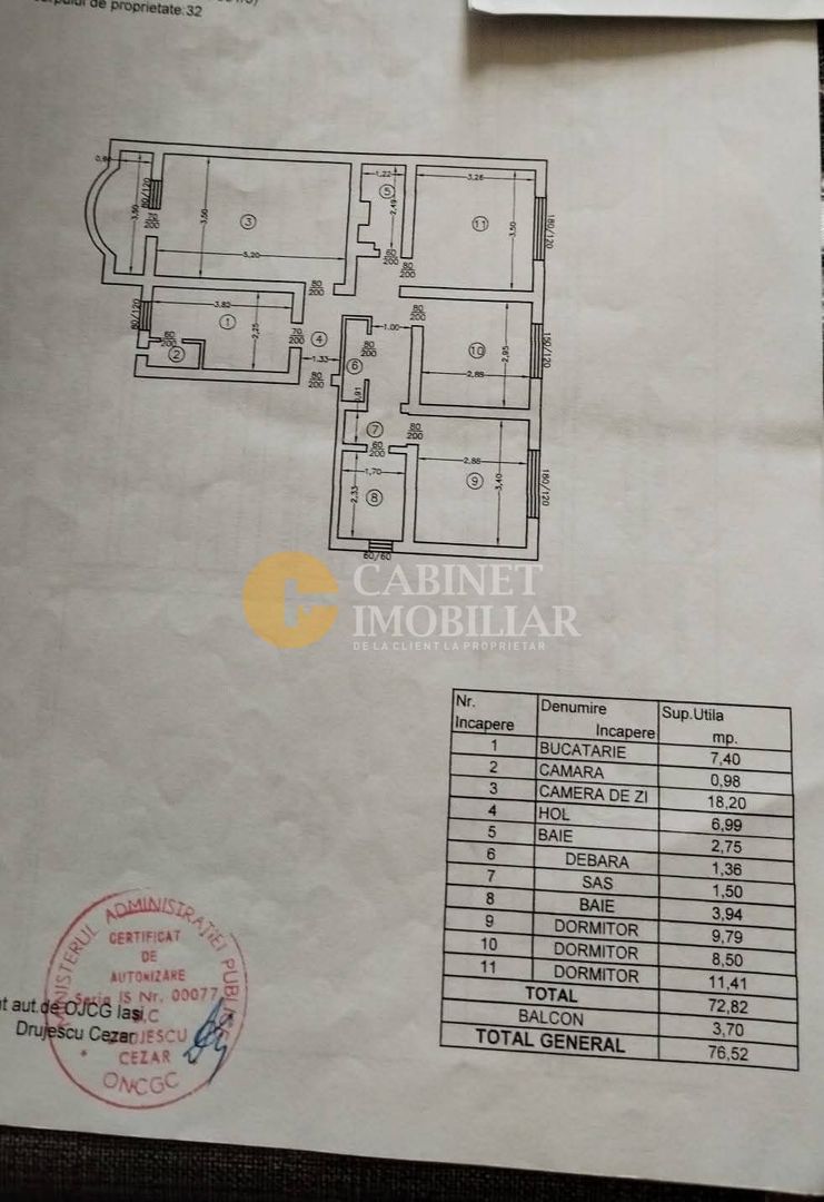 4 camere - decomandat - 1986 - loc de parcare - Poză 9