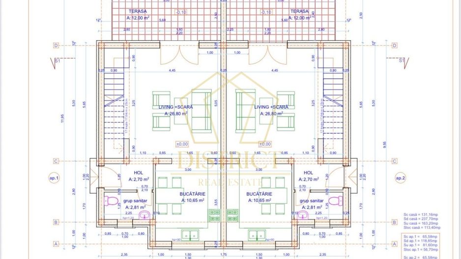 Comision 0 | Duplex modern cu 3 camere | Covaci - Poză 3