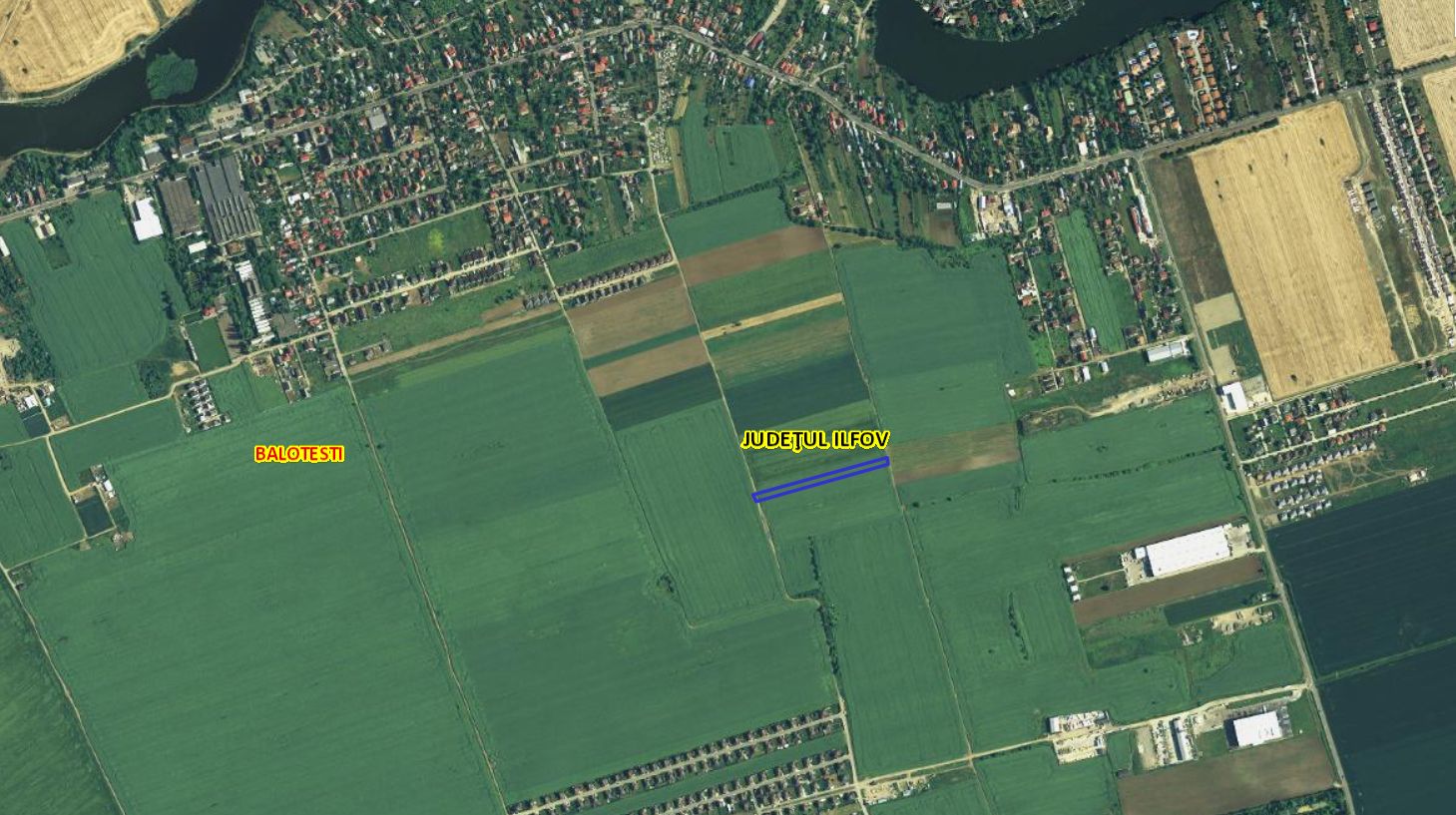 Teren intravilan 4,769mp deschidere 16ml | Balotesti - Poză 2