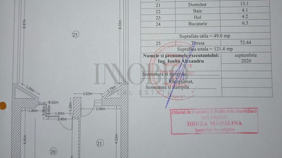 Apartament 2 Camere | Terasa 72 MP - Poză 15