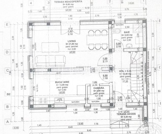 Duplex Modern cu 4 camere si gradina, în Gușterita - Schiță 8