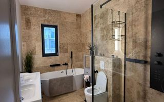 Casa 4 camere,2bai, 700 mp teren,mobilată si utilată - Poză 6