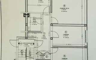 Apartament decomandat cu 3 camere, 2 bai, balcon, parcare, Sannicoara - Poză 15