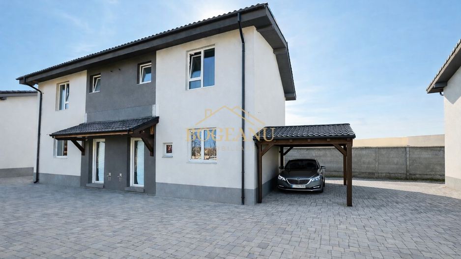 BG151-Duplex 3 camere, P+M, teren 200 mp, carport-Chişoda-160.000 € - Poză 1