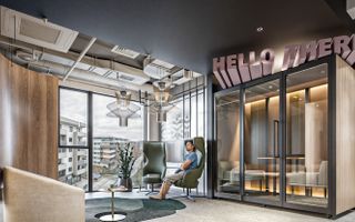 Spatiu birouri  1320 m2 finisat Europa - Poză 8