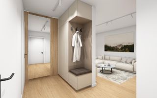 2 camere, LUX, AC, parcare, bloc nou, Plopilor Zona Parcul Rozelor - Poză 9