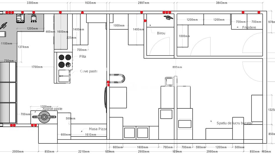 Spatiu comercial de inchiriat ultracentral - Schiță 2