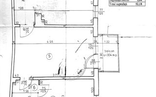3 Semidecomandat la Niela Recent Renovat 52mp -teava de gaze - Schiță 7