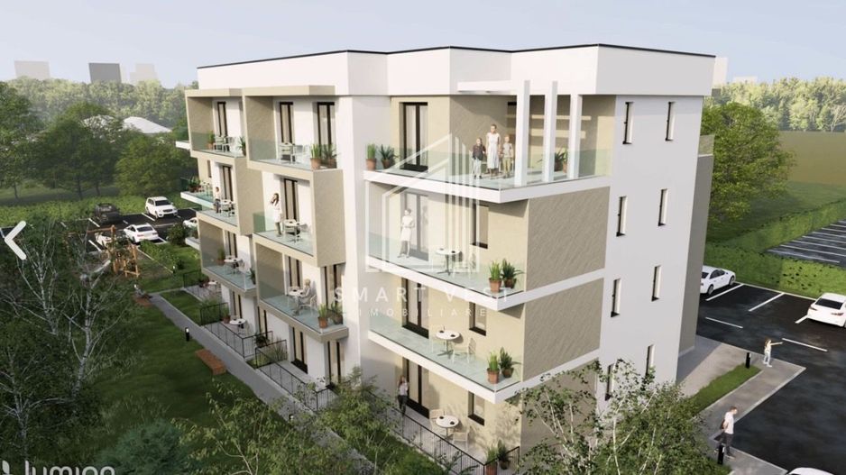 Apartamente 2 si 3 camere semifinisate | 40-66 mp util | Zona Micro 16 - Poză 1