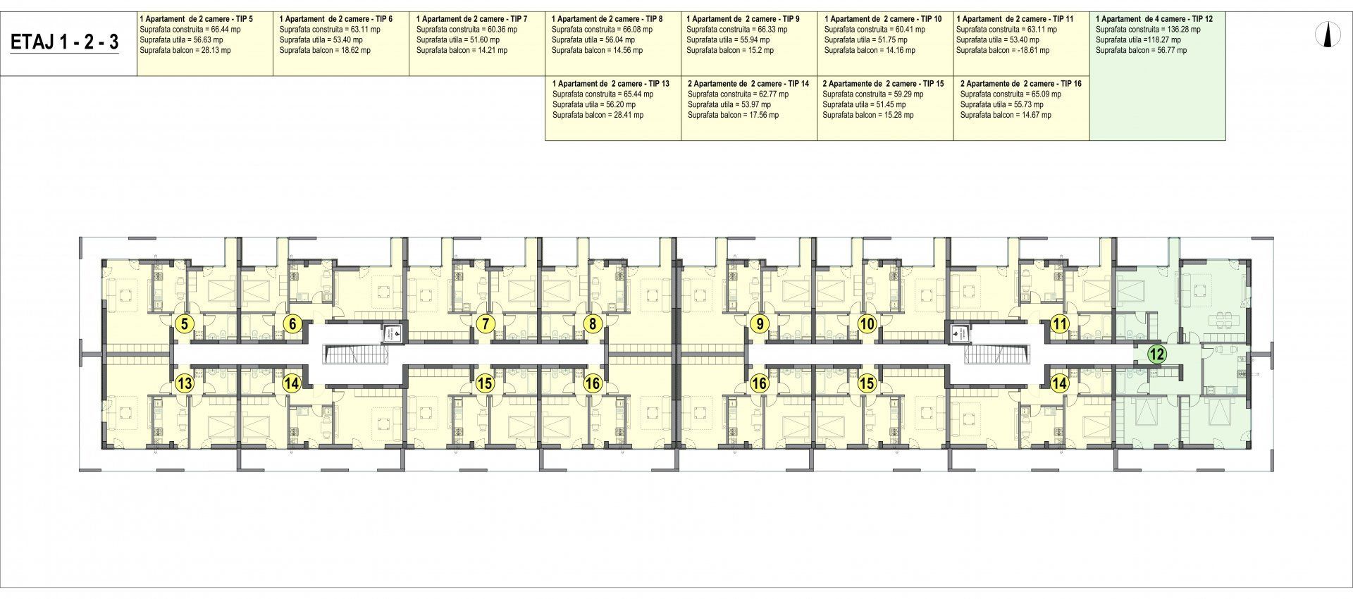 Apartament 3 camere Pipera - Poză 5