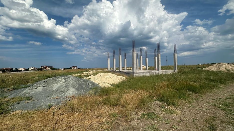 teren de vanzare Techirghiol cu fundatie si autorizatie construire - Poză 3