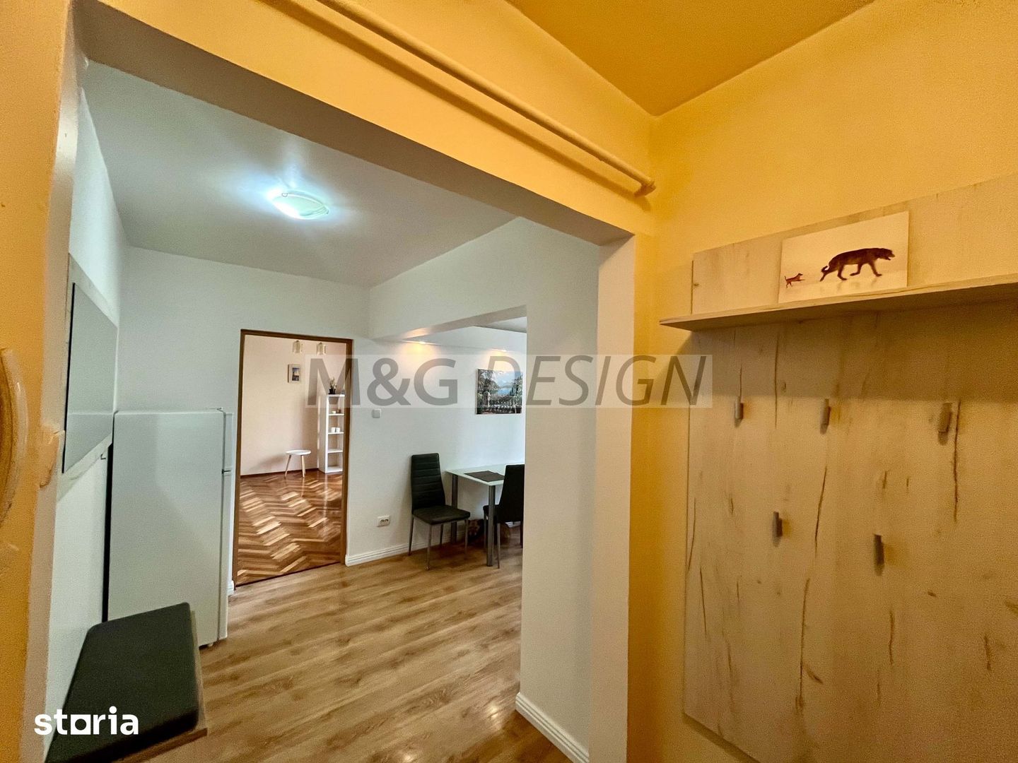 3 camere etaj 2, Gh Lazar amenajat cu centrala - Poză 9