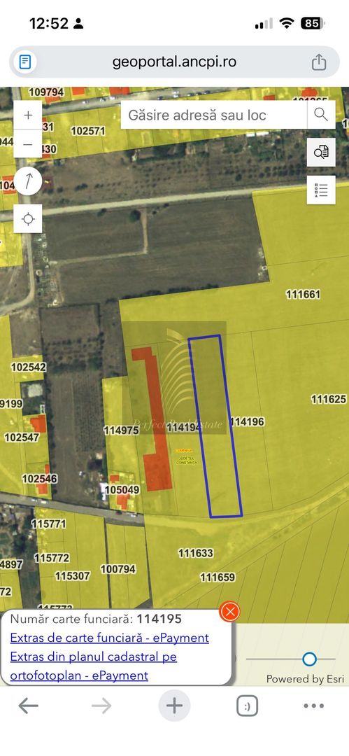 Teren de vânzare – Cumpăna, zona Dealu Spirii - Poză 1