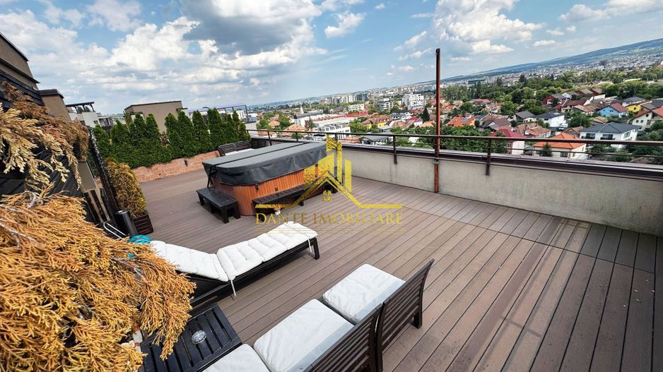 Penthouse, 3 camere, ultrafinisat, lux, terasa, jacuzzi, Sunny Hill - Poză 11