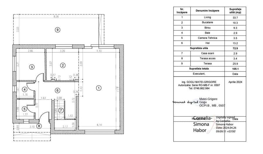 Vila Moderna 5 camere langa parc, Corbeanca - Poză 11
