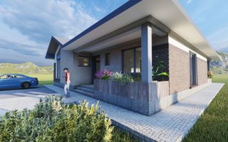 Casă individuală , parter, ansamblu rezidențial modern – Șura Mica - Poză 3