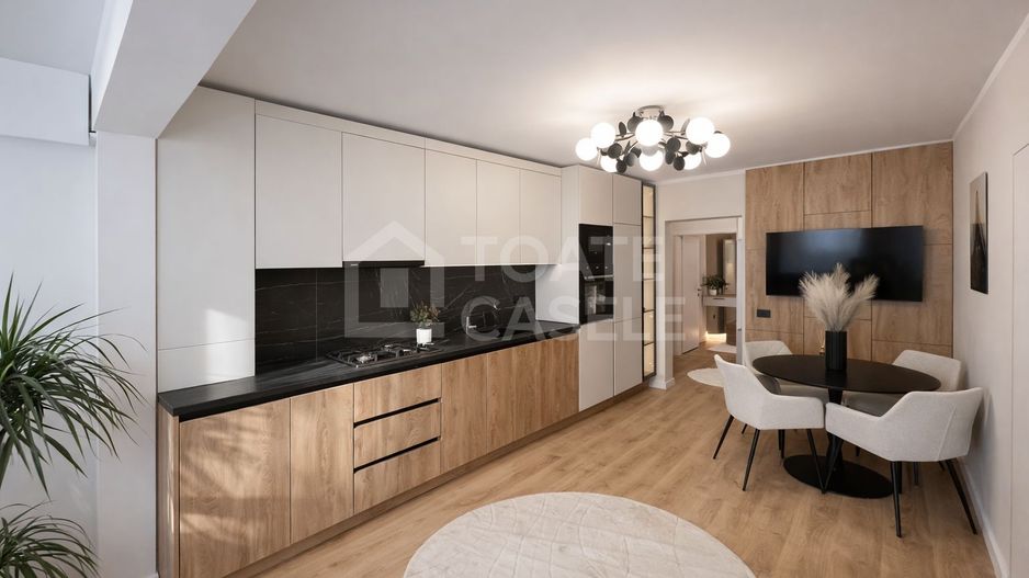 Apartament 3 camere, ultrafinisat,  zona Profi - Poză 1