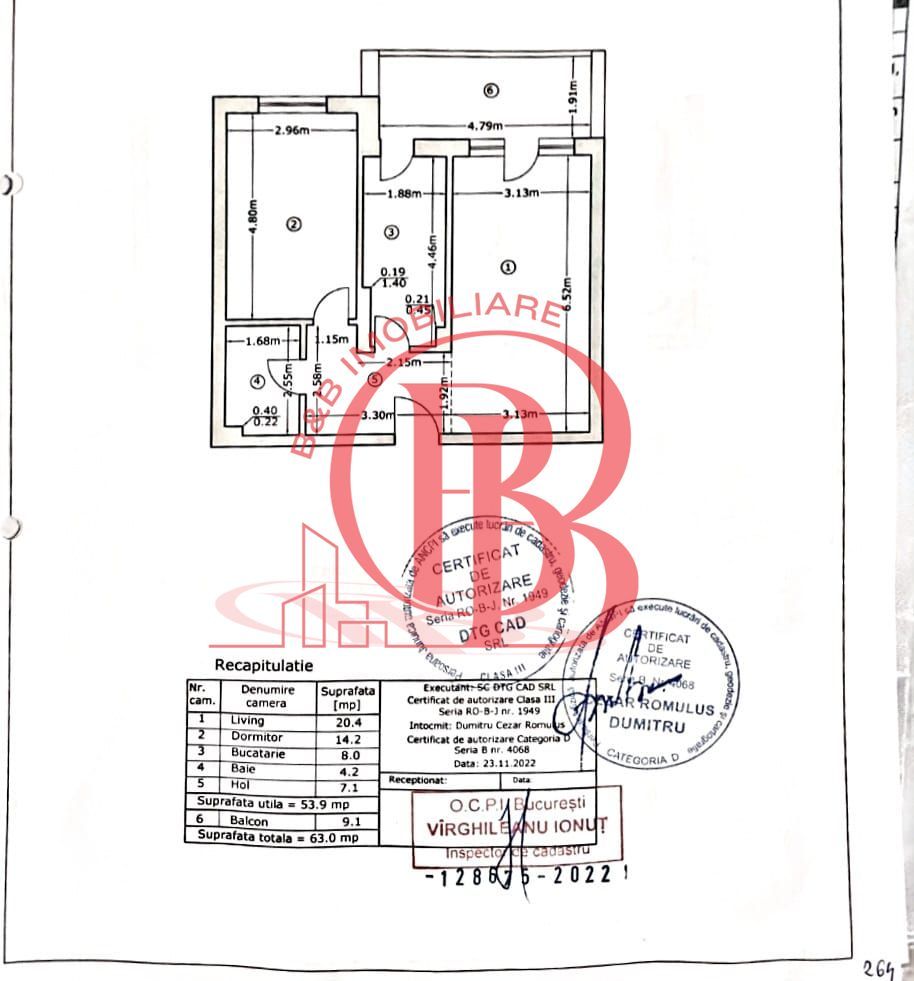 2 Camere cu Terasa Parcare subterana Inclusa-Titan Pallady - Schiță 11