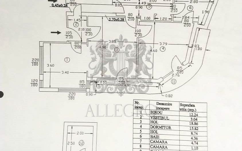 Apartament interbelic cu 3 camere | 77 mp utili | Maria Rosetti - Poză 8