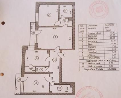 Aparmanet 3 camere LUX | MILITARI - Poză 14