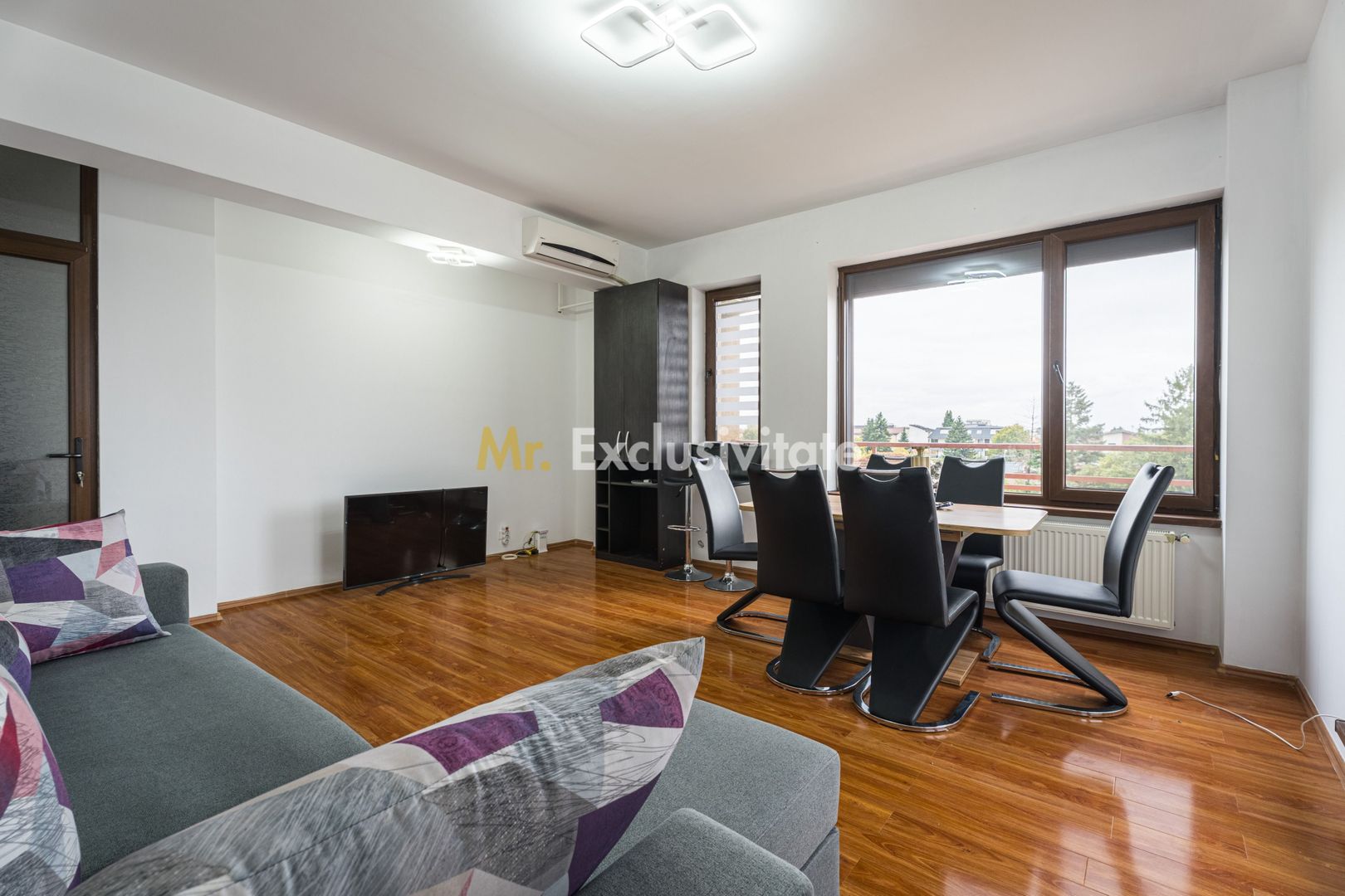 Apartament 2 camere | 2 băi |80 mp| vedere panoramică | Bucureștii Noi - Poză 3