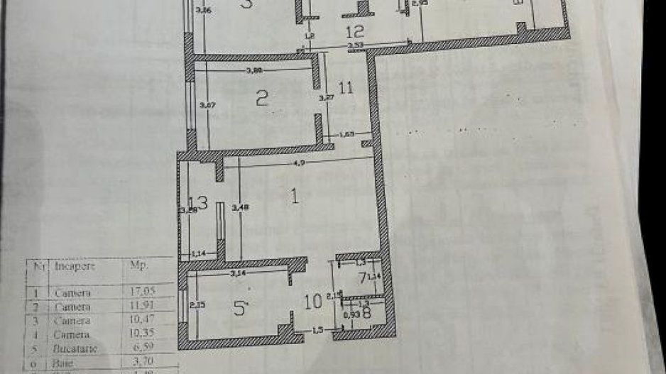 Vanzari Apartament 4 camere de vanzare Veteranilor - Poză 11