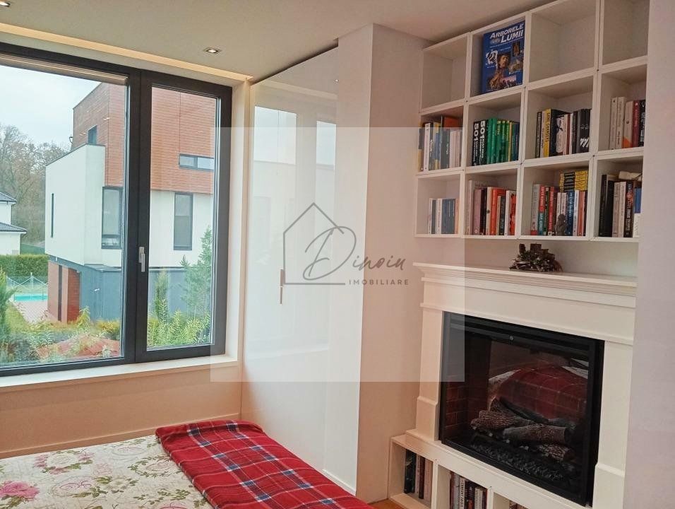 Vila pasiva (verde) de lux 4 camere Complex Amber Gardens Tunari - Poză 6