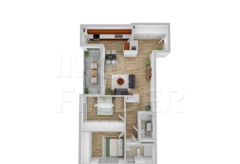 Apartamente Premium de vanzare -3 camere, Andrei Muresanu- 0% comision - Poză 2