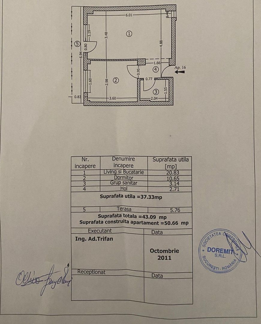 Apartament 2 camere BLOC NOU Parc Sebastian-Rahova N3 - Poză 15
