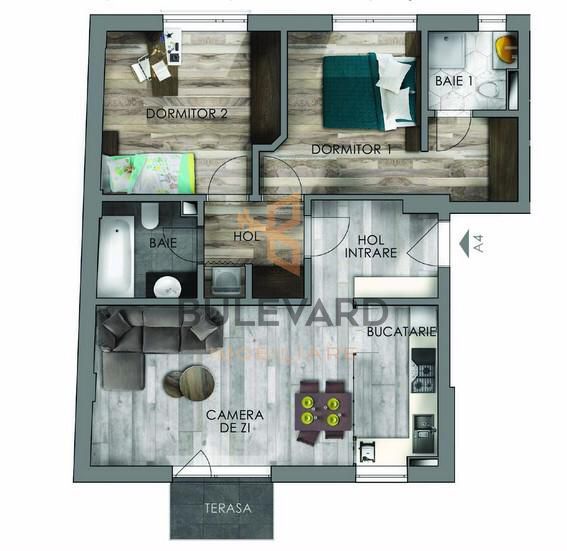 Apartament cu 3 camere decomandate in zona centrala! - Poză 8