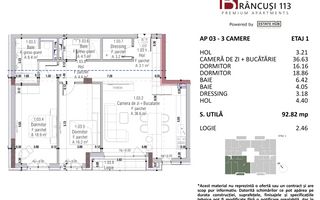 Apartament 3 camere nou, clădire premium pe strada Brancusi - Poză 6