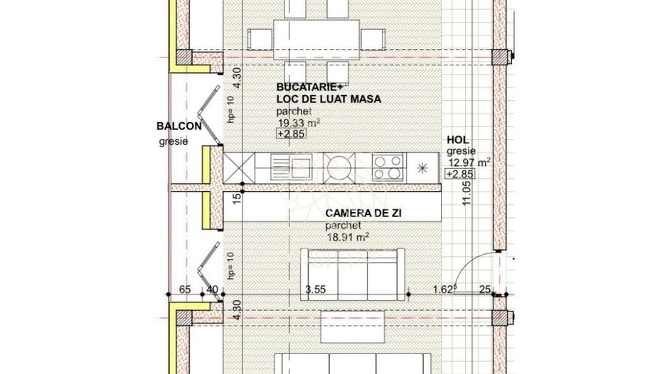 Apartament Ultrafinisat 3 camere 85 mp-etaj 1-lift-Libertatii - Poză 3