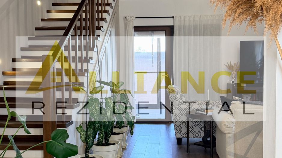 casa cocheta cu 4 camere, P+1E+M, complet mobilata si utilata - Poză 4