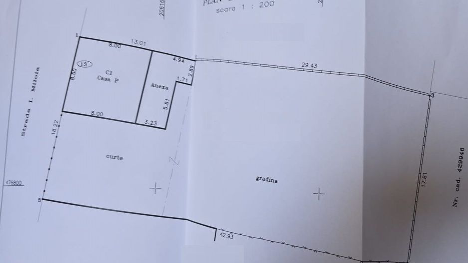 Teren intravilan | Str. Miloia Timisoara | Asfalt | Toate utilitatile - Poză 1