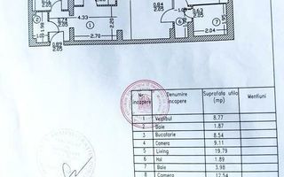 Apartament 3 camere I Drumul Taberei - Schiță 3