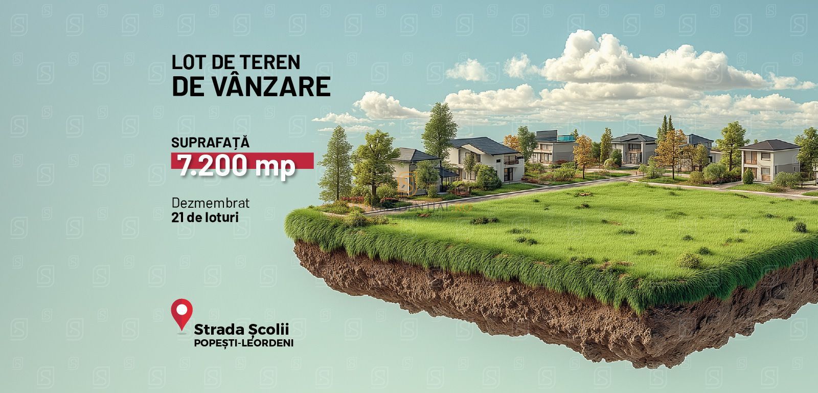 Teren 7.200 mp – deschidere 39 m la strada Viilor, Popești-Leordeni - Poză 1