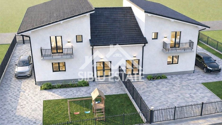 Casa noua 5 camere 3 bai, curte mare - Poză 15