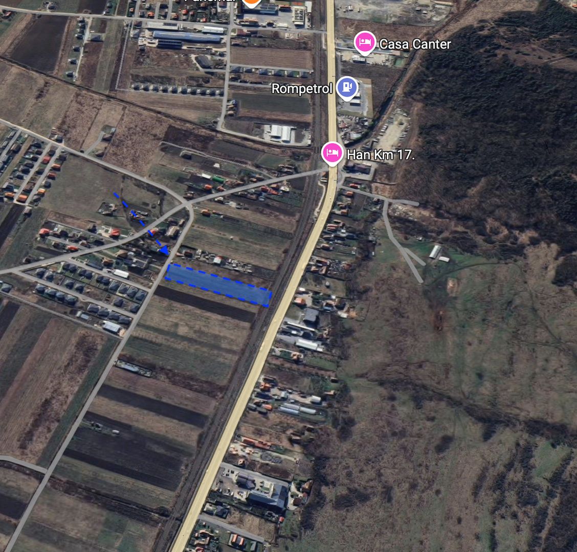 Teren de Vânzare – 4707 mp în Jucu de Mijloc, Zona Unități Industriale - Poză 3
