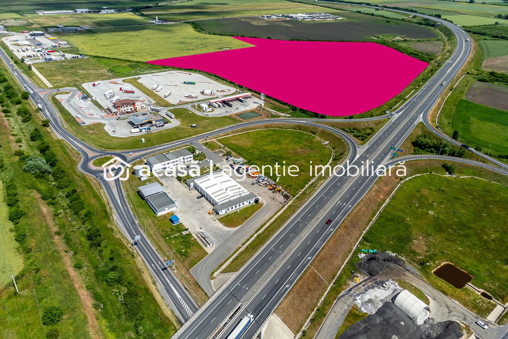 Investiție strategică: Teren cu PUZ pentru un parc logistic - Poză 1