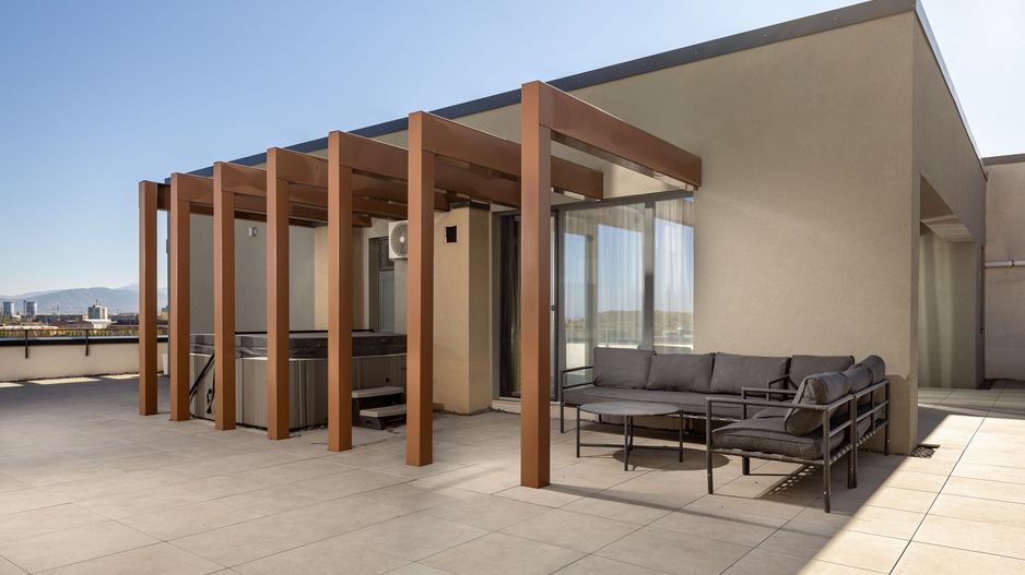 Penthouse de LUX 4 camere cu terasă spectaculoasă de 122 mp + jacuzzi - Poză 5