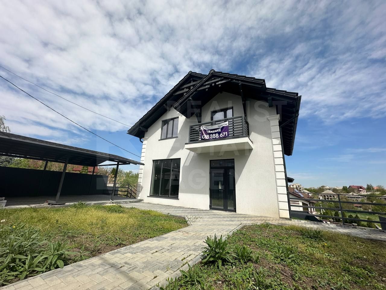 Vânzare, casă, 3 nivele, 3 camere, strada Codrilor, Durlești - Poză 2