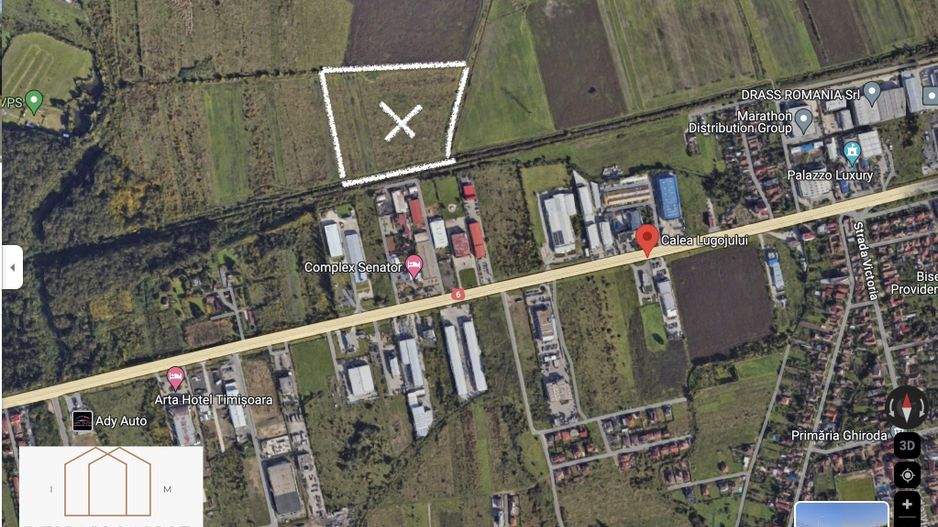 Calea Lugojului Senator | Teren Intravilan 5000mp | Deschidere 120ml - Poză 2