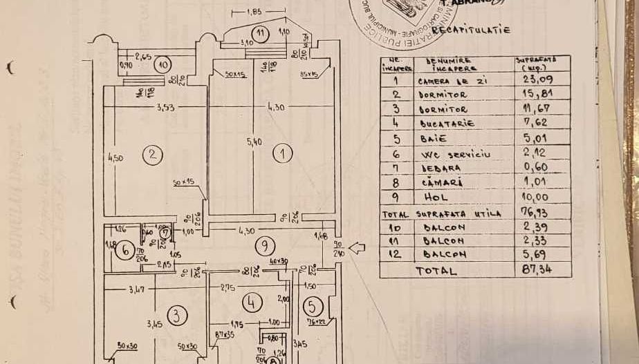 Apartament 3 camere Piata Unirii - Poză 8
